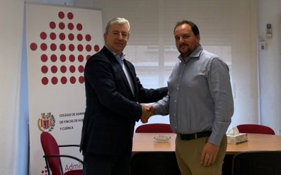 Firma del acuerdo de colaboración entre Conversia y COAF Albacete y Cuenca
