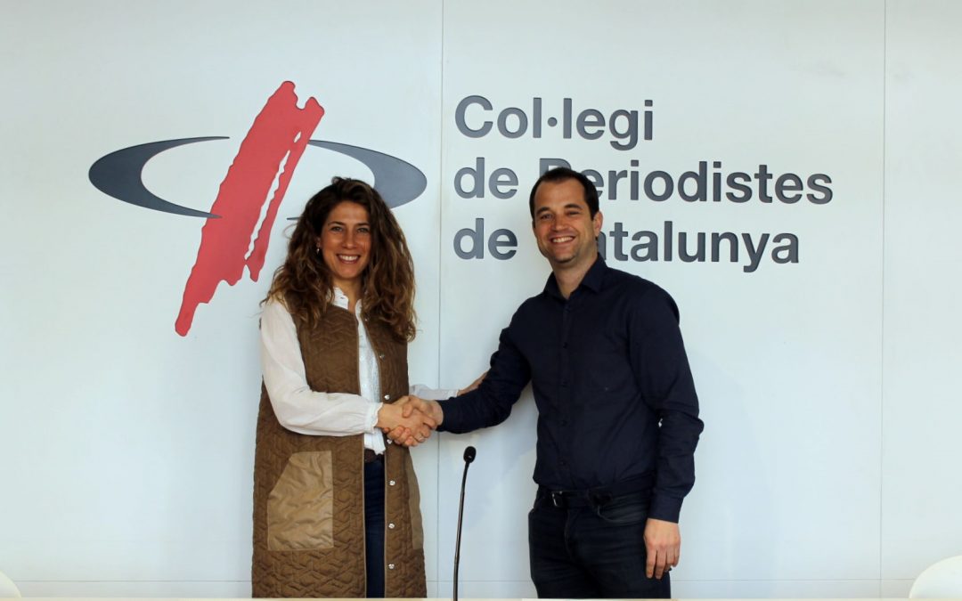 Acuerdo de colaboración entre Conversia y el Col·legi de Periodistes de Catalunya