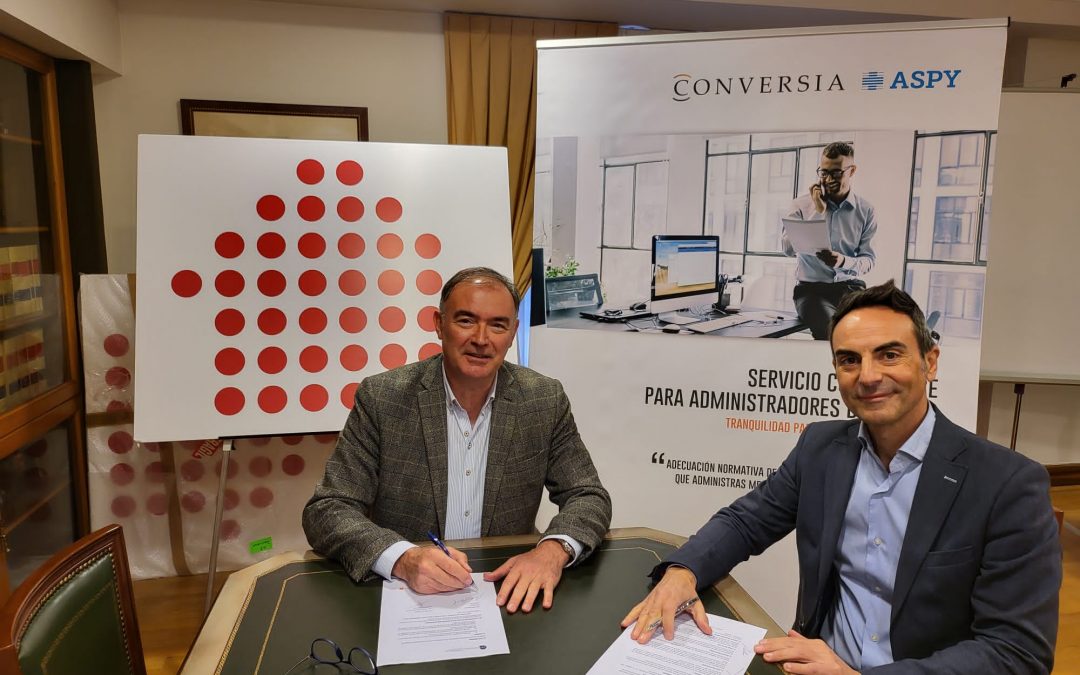 Conversia y CAF Bizkaia renuevan su acuerdo de colaboración