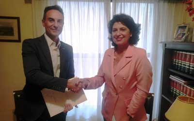 Acuerdo de colaboración entre CAF Córdoba y Conversia para guiar a sus colegiados en la correcta adecuación normativa