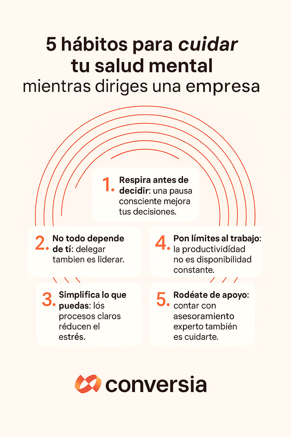 habitos salud mental en empresa